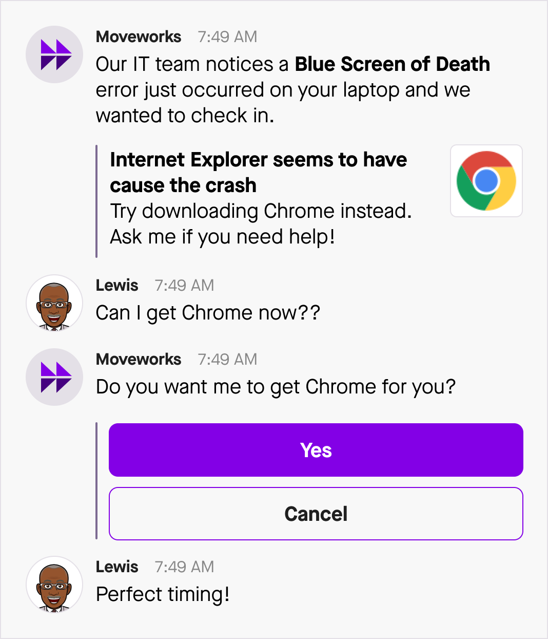 chrome access