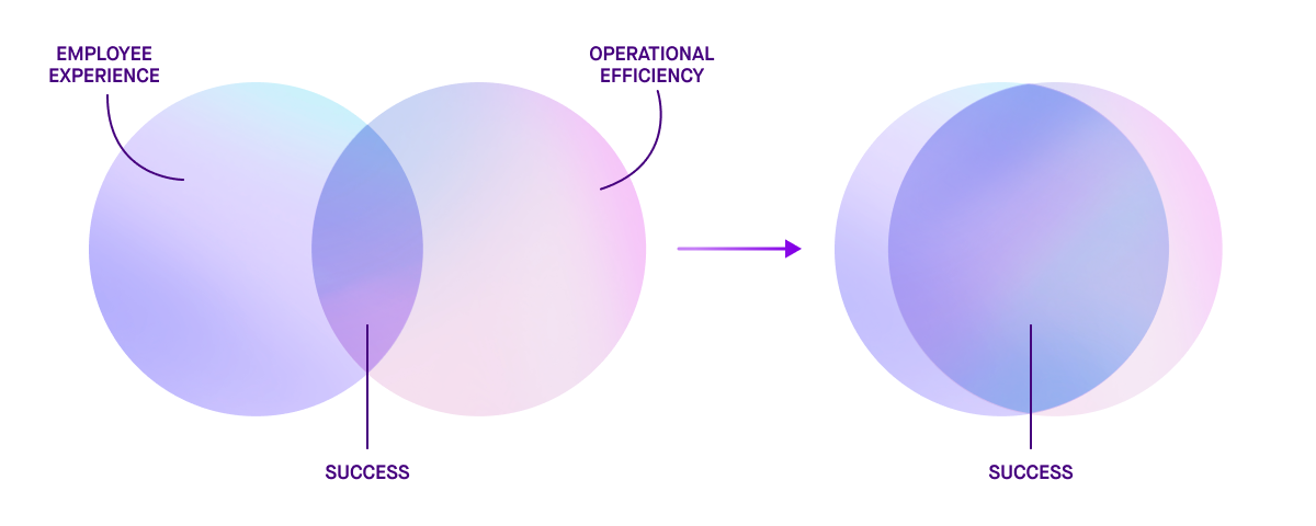 success sits at the intersection